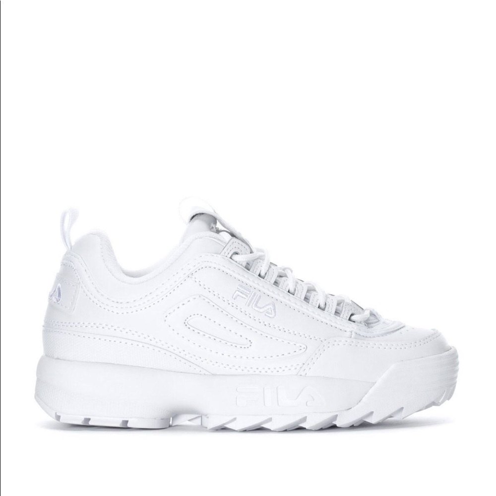 FILA white sneakers